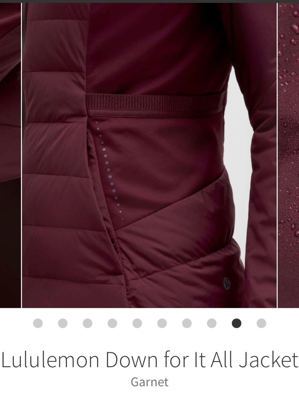 Lululemon Down for It All Jacket
Garnet 14 - Picture 4 of 11